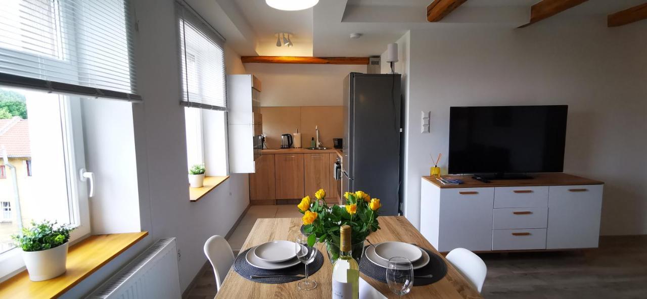Klimatyczny Apartament Nr 8 Z Widokiem Na Gory Sowie Bielawa  Bagian luar foto
