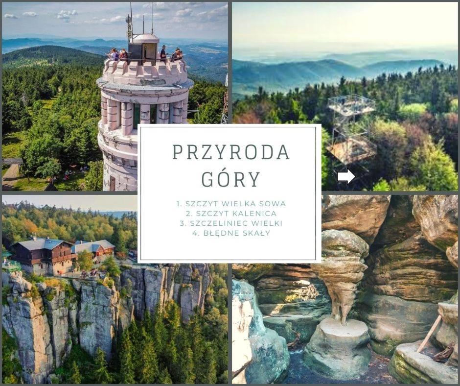 Klimatyczny Apartament Nr 8 Z Widokiem Na Gory Sowie Bielawa  Bagian luar foto